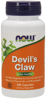Devils Claw (Harpagophytum procumbens) is a tree native to the southern regions of Africa and gets its name from the hooks which cover it's fruit. It is known for reducing inflammation and relieving pain..